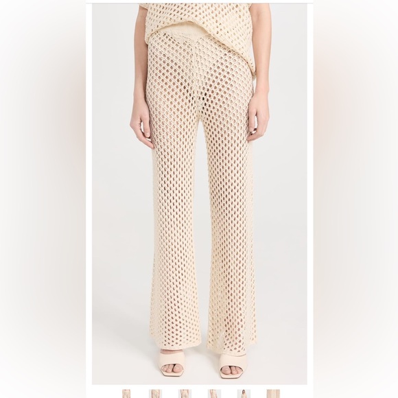 MINKPINK Balmy Crochet Knit Pant Size Small NWT Sold out on Shopbop - Picture 3 of 4